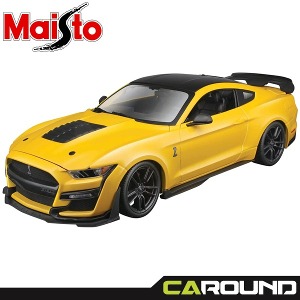 마이스토 1:18 포드 머스탱 쉘비 GT500 - 옐로우